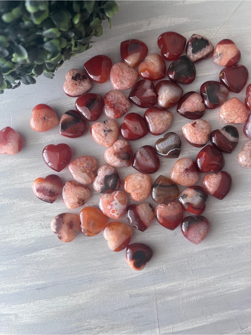Small carnelian heart